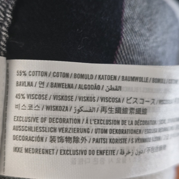 Abercrombie and Fitch Plaid Button Down Long Sleeve Shirt Small - Picture 3 of 4